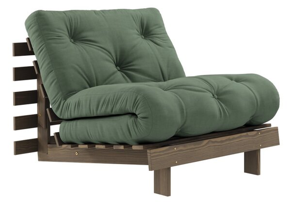 Zelené kreslo Roots – Karup Design