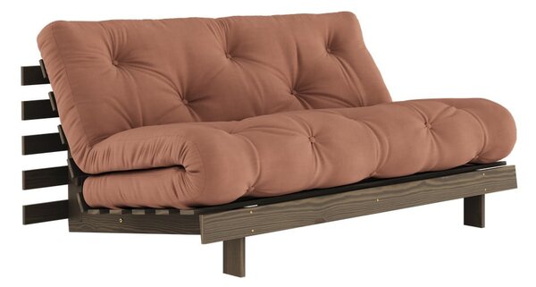 Rozkladacia pohovka v oranžovomedenej farbe 160 cm Roots – Karup Design