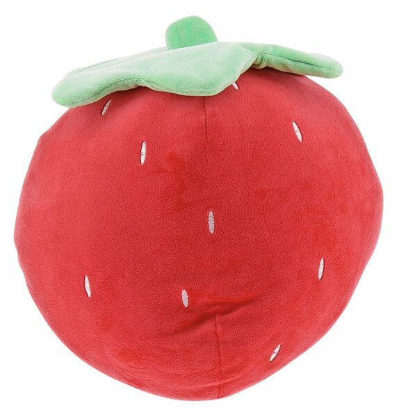 Dekoratívny vankúšik STRAWBERRY 30x22 cm, červený
