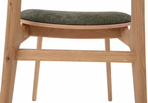 Jedálenská stolička Verde zelená
