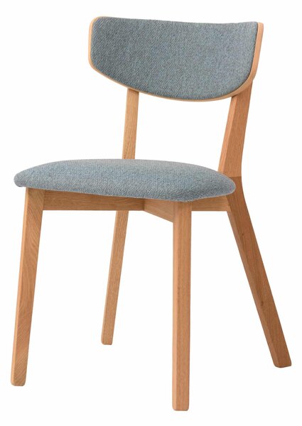 Jedálenská stolička svetlomodrá Rico