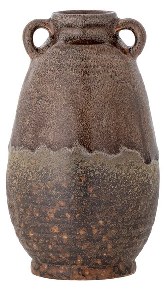 Hnedá kameninová ručne vyrobená váza Reina – Bloomingville