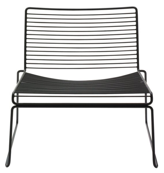 HAY Kreslo Hee Lounge Chair, black