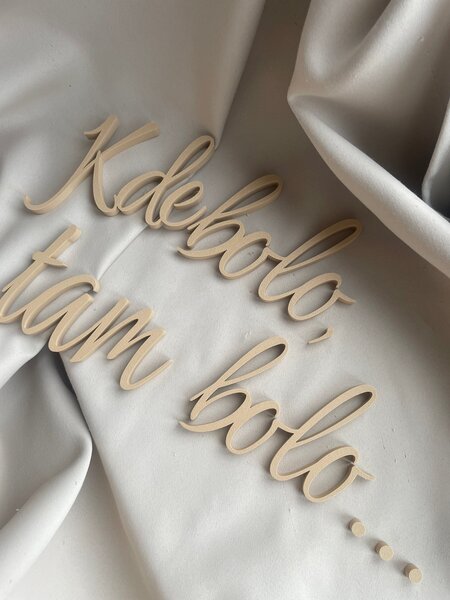 Kde bolo, tam bolo... – 3D dekorácia do detskej izby
