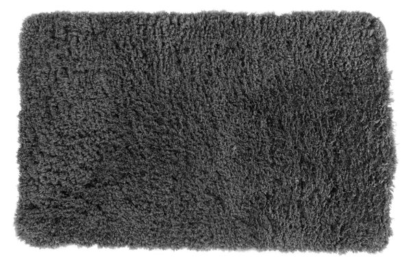Kúpeľňová predložka z mikrovlákna, antracitová Barva: sivá/antracitová, Velikost: WC 50x40cm