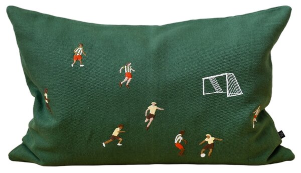 Vyšívaná obliečka na vankúš Soccer Embroidered 38 × 58 cm