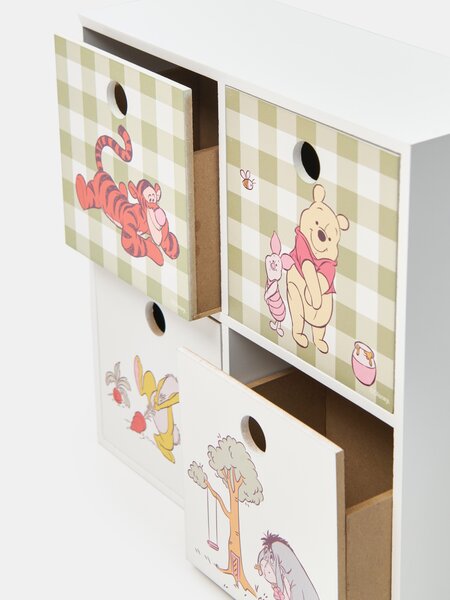 Sinsay - Organizér so zásuvkami Winnie the Pooh - biela
