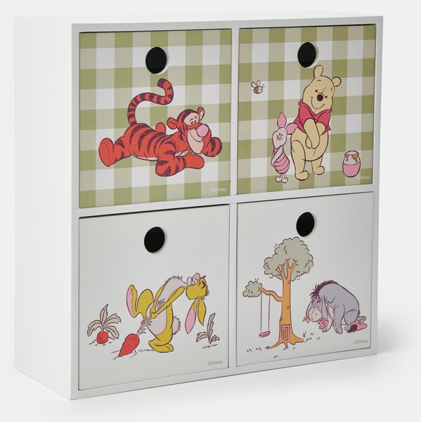 Sinsay - Organizér so zásuvkami Winnie the Pooh - biela