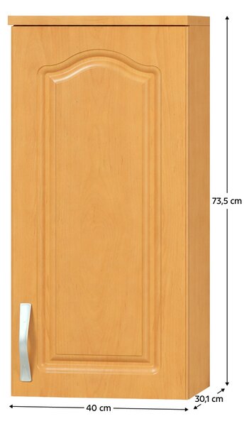 NovýNábytok.sk Horná kuchynská skrinka Leite MDF klasik W40/P jelša (P). Vlastná spoľahlivá doprava až k Vám domov. 788946