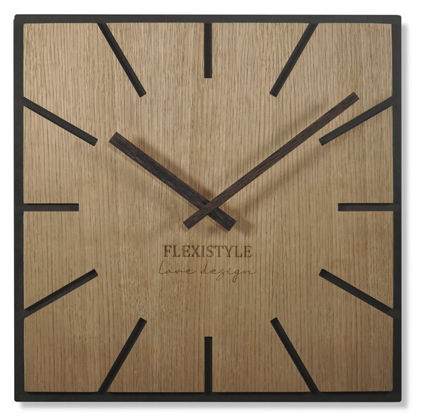Dekorstudio Dekorstudio Drevené hodiny EXACT dubové 50cm
