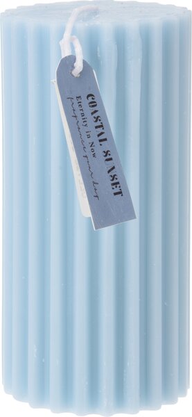 Parafínová sviečka, 7 x 14 cm, Home Styling Collection Farba: Modrá