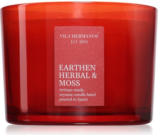 Vila Hermanos Earthen Herbal & Moss vonná sviečka 350 g