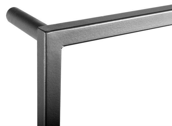 Sapho Sapho, SKA nástenný sušiak uterákov 600x1150x100mm, čierna mat, SKA502