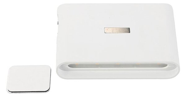 SOLIGHT Nabíjacie nočné LED svetielko, pohybový a svetelný sensor, 0.5W, 3000K, Li-Ion