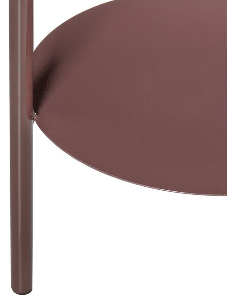 Stojan na rastliny viacfarebný železo 20 x 20 x 78 cm držiak na 3 rastliny kvetináče glamour štýl obývacia izba interiér