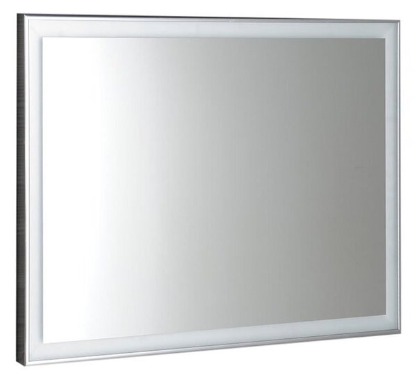 Sapho, LUMINAR LED podsvietené zrkadlo v ráme 700x500mm, chróm, NL556