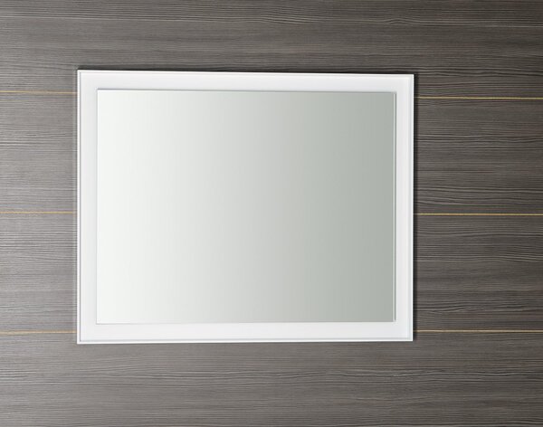 Sapho Sapho, FLUT LED podsvietené zrkadlo 900x700mm, biela, FT090