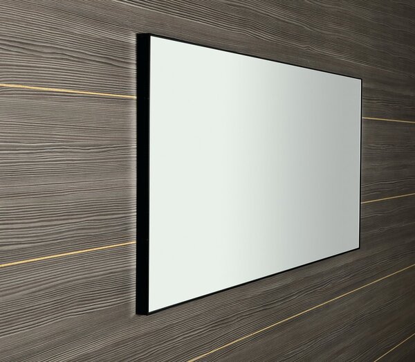 Sapho Sapho, AROWANA zrkadlo v ráme, 1200x600mm, čierna mat, AWB1260