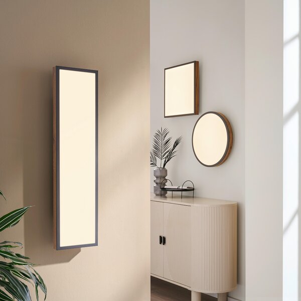 STROPNÉ LED SVIETIDLO, 45/45/7,6 cm Novel - Interiérové svietidlá