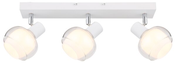 Globo 54309-3W - Bodové svietidlo TOKKI 3xE14/40W/230V biela