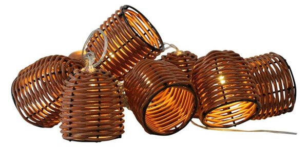 LED Dekoračné svietidlo KORG 10xLED/2xAA