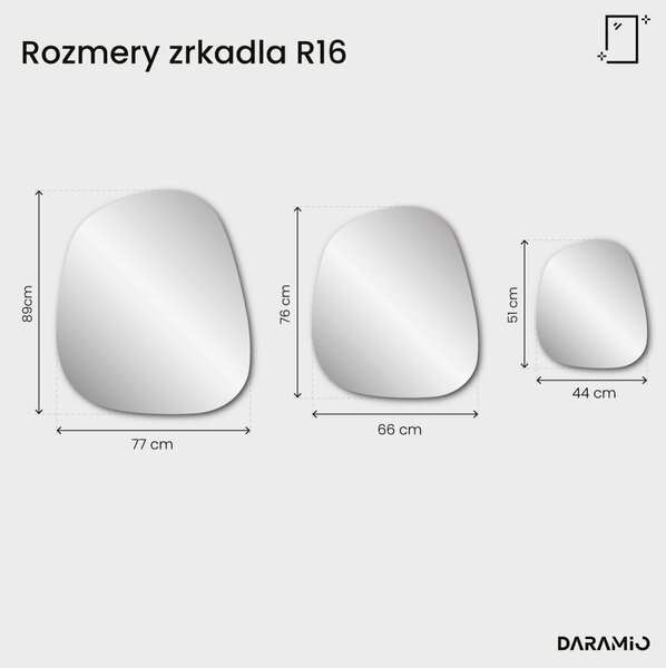 Zrkadlo Pure R16