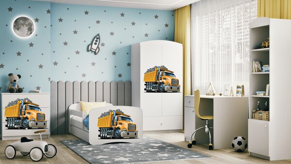Kocot kids Detská posteľ Babydreams tatra biela, variant 70x140, bez šuplíků, bez matrace