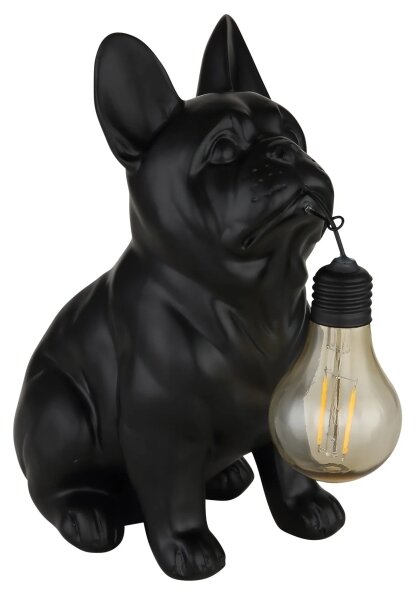Globo 36333S - LED Solárne svietidlo LED/0,06W/3V IP44 čierny pes