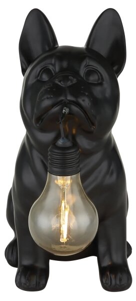Globo 36333S - LED Solárne svietidlo LED/0,06W/3V IP44 čierny pes