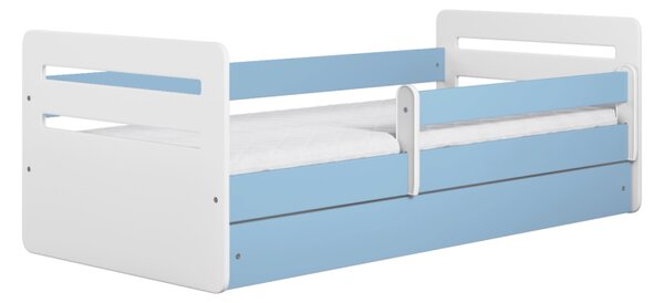 Kocot kids Detská posteľ Tomi modrá, variant 80x140, bez šuplíků, bez matrace