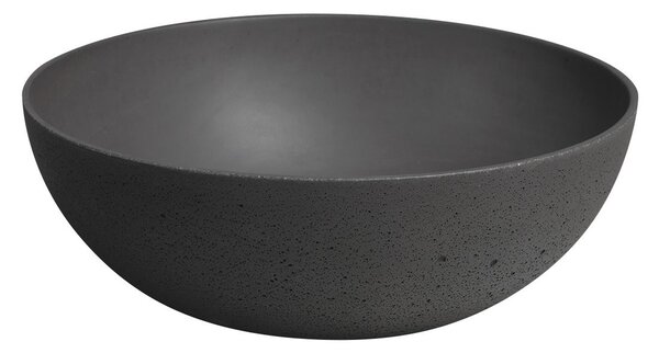 Sapho Sapho, FORMIGO betónové umývadlo na dosku, priemer 39cm, antracitová, FG316