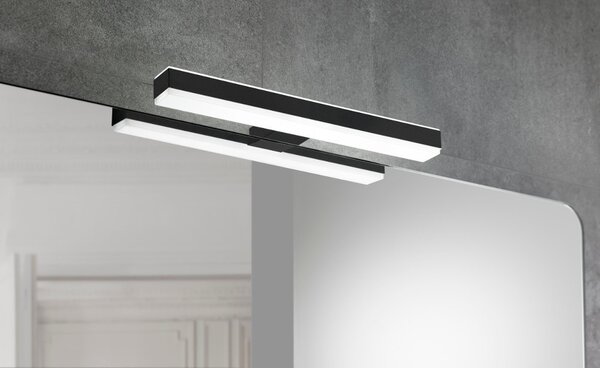 Sapho Sapho, VERONICA 2 LED svietidlo, 8W, 300x25x83mm, čierna, E27423CI
