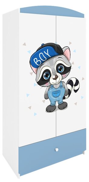 Kocot kids Detská skriňa Babydreams 90 cm mýval modrá