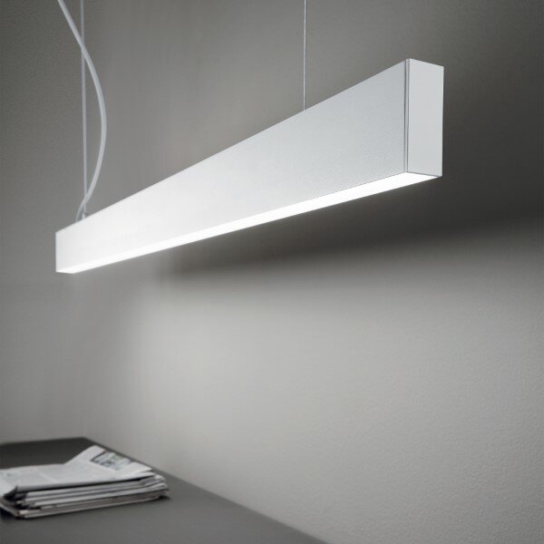 Ideal lux Pro 270203 STEEL stropné svietidlo s podsvietením LED 36W 3700/2900lm 4000K biela, UGR<19