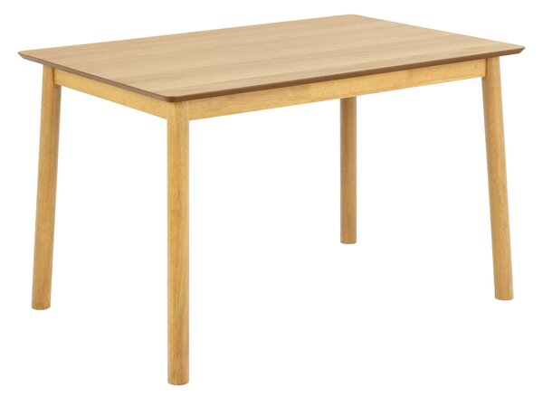 ZARION Dub Prírodný – KUCHYNSKÝ STÔL 120 cm Z DREVA S DYHOU