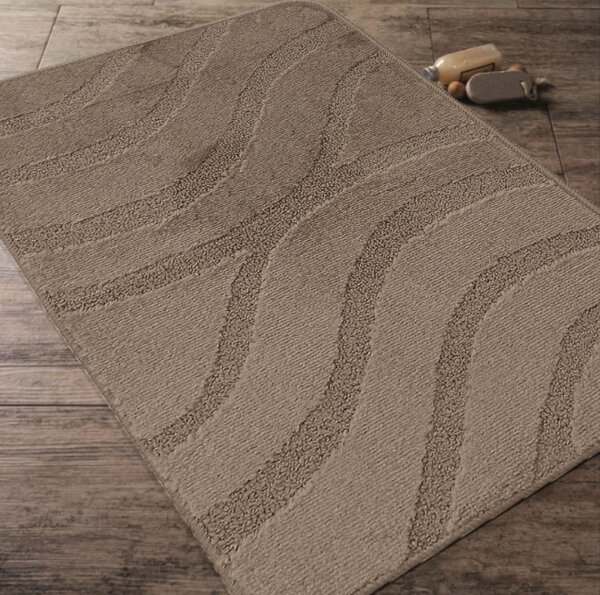 Sada kúpeľňových koberčekov Montana Symphony Fungi Grey