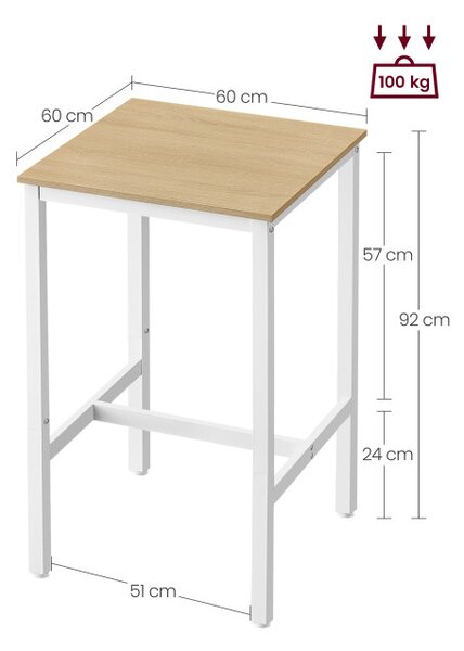 Barový stôl LBT025W09