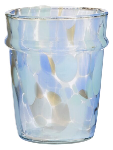 Pohár z brokového skla Blue/Aqua 200 ml