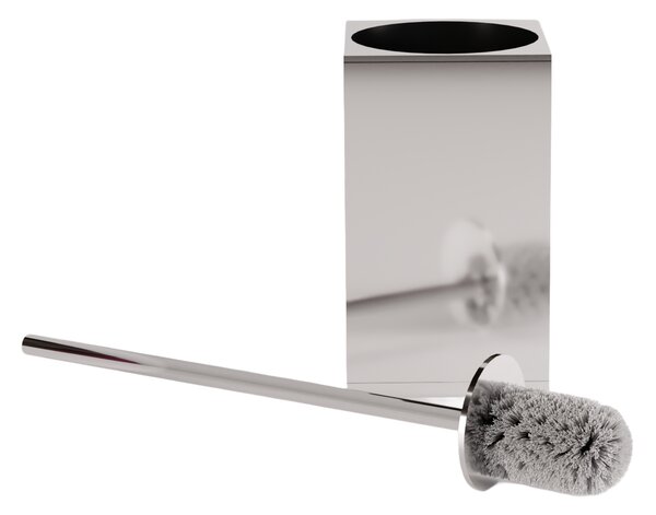 Kovový stojan na WC s kefou B110 CHROME