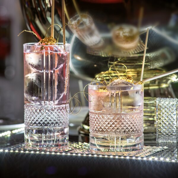 RCR Brillante poháre Double Old Fashioned 340 ml 6 ks