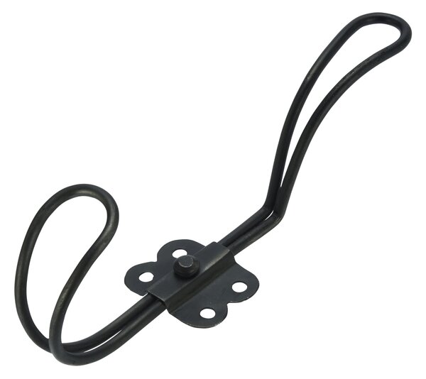 Kovový háčik Antique Black