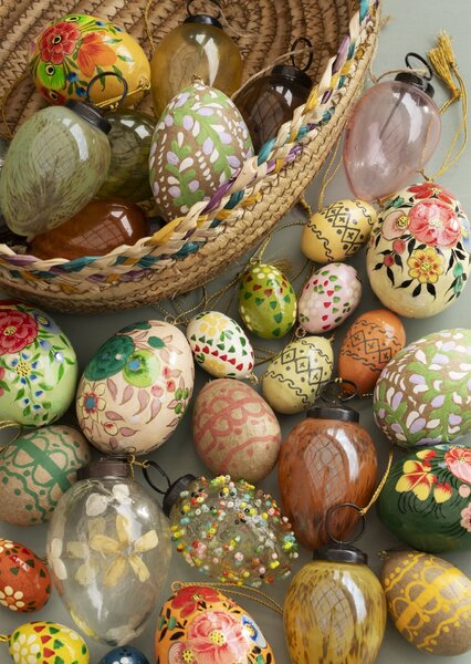 Veľkonočná dekorácia Egg Flowers