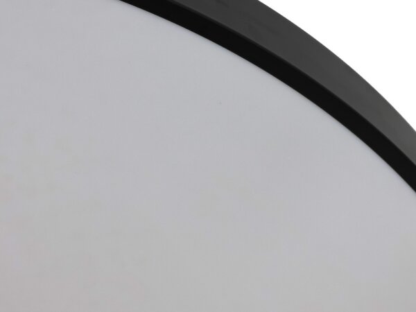 LED stropné svietidlo LED/300W/230V 3000/4000/6500K priemer 120 cm čierne
