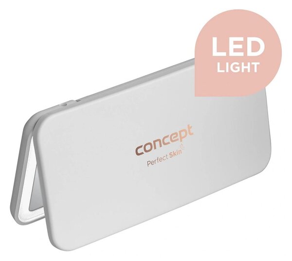 Concept KZ2010 - LED Kozmetické zrkadlo PERFECT SKIN LED/1,5W/5V 300 mAh biela