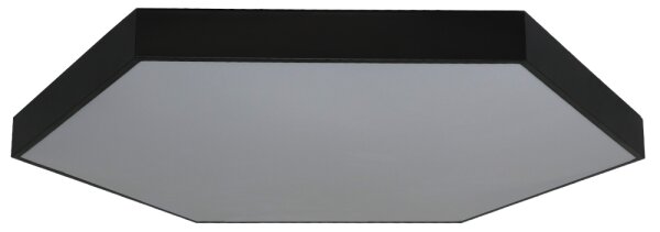 LED Stropné svietidlo LED/240W/230V 3000/4000/6500K pr. 120 cm čierna