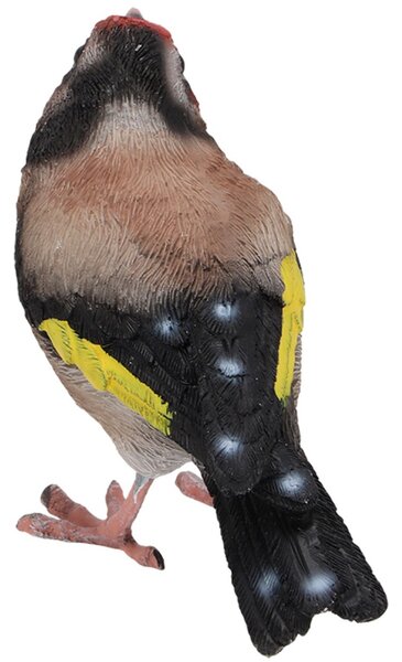 Záhradná figúrka z polyesterovej živice Bird, 12x8,5 cm, viacfarebná
