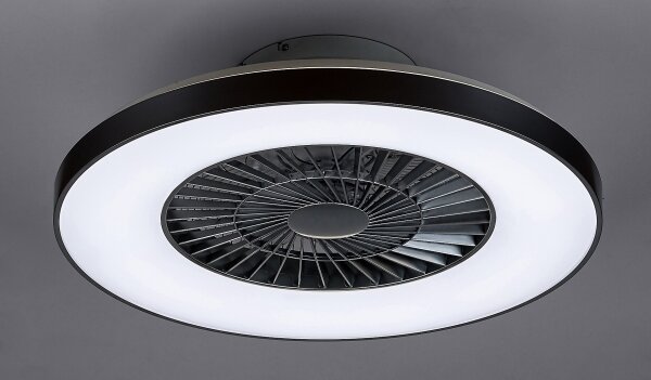 Rabalux - LED Stmievateľné stropné svietidlo s ventilátorom LED/40W/230V + DO