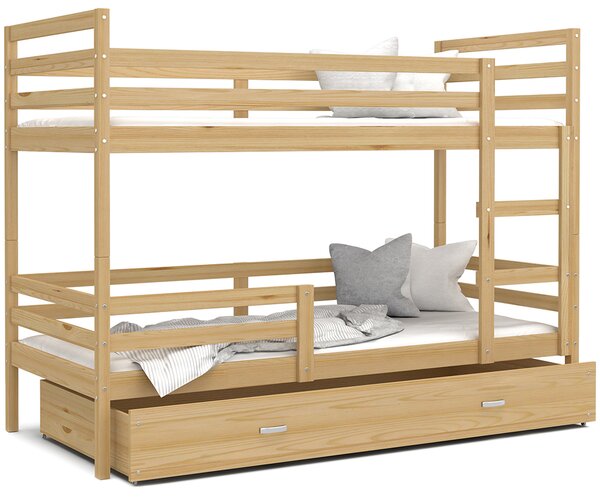 Detská posteľ JACEK 80x160 cm BOROVICA