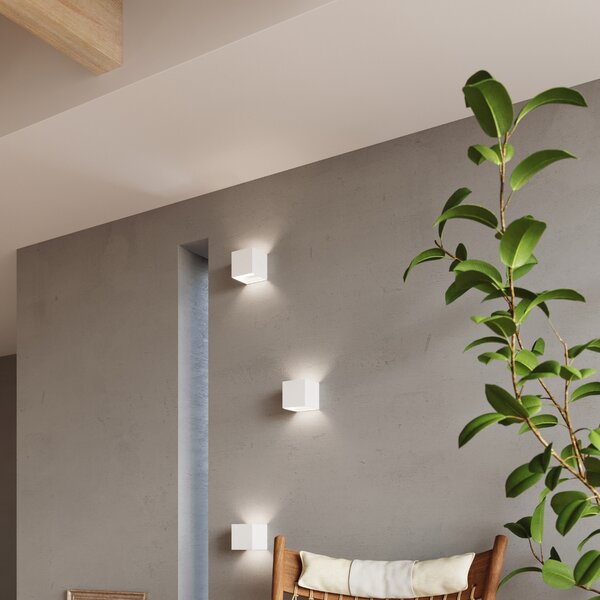 Nástenné LED svietidlo Luca, 1x LED 6w, 3000k, w
