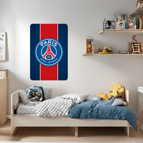 60x90cm Paris Saint-Germain FC - textilná nálepka na stenu